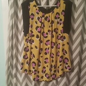 Capped Sleeve Blouse